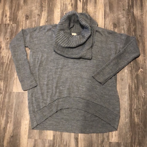 grey cowl neck sweater - Picture 4 of 4